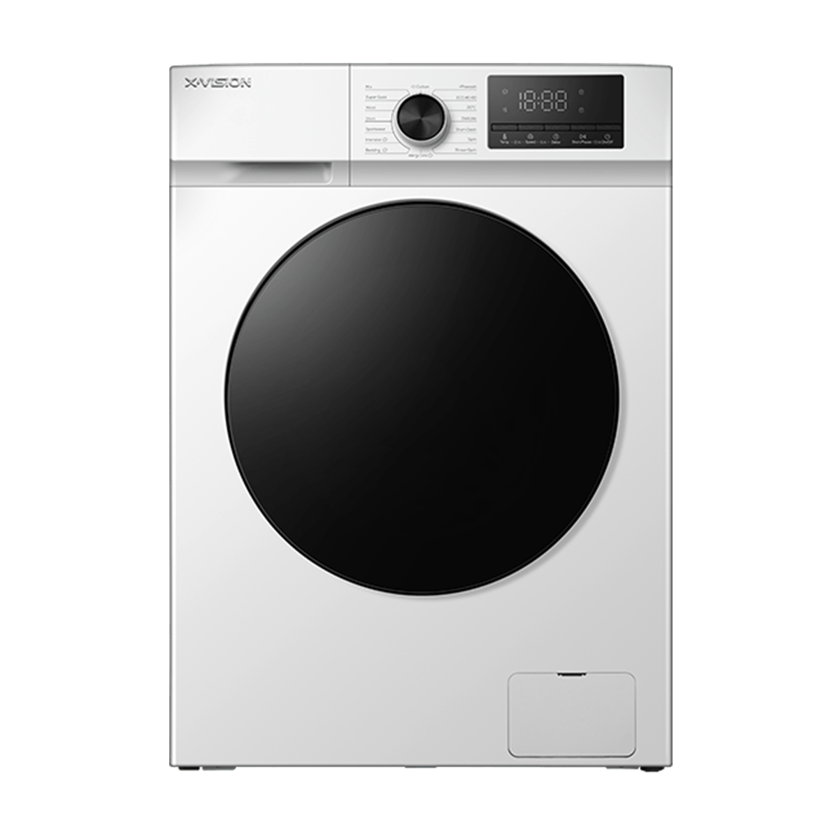 ماشین لباسشویی ایکس ویژن 8 کیلویی مدل TF84-AWBL ماشین لباسشویی ایکس ویژن 8 کیلویی مدل TF84-AWBL