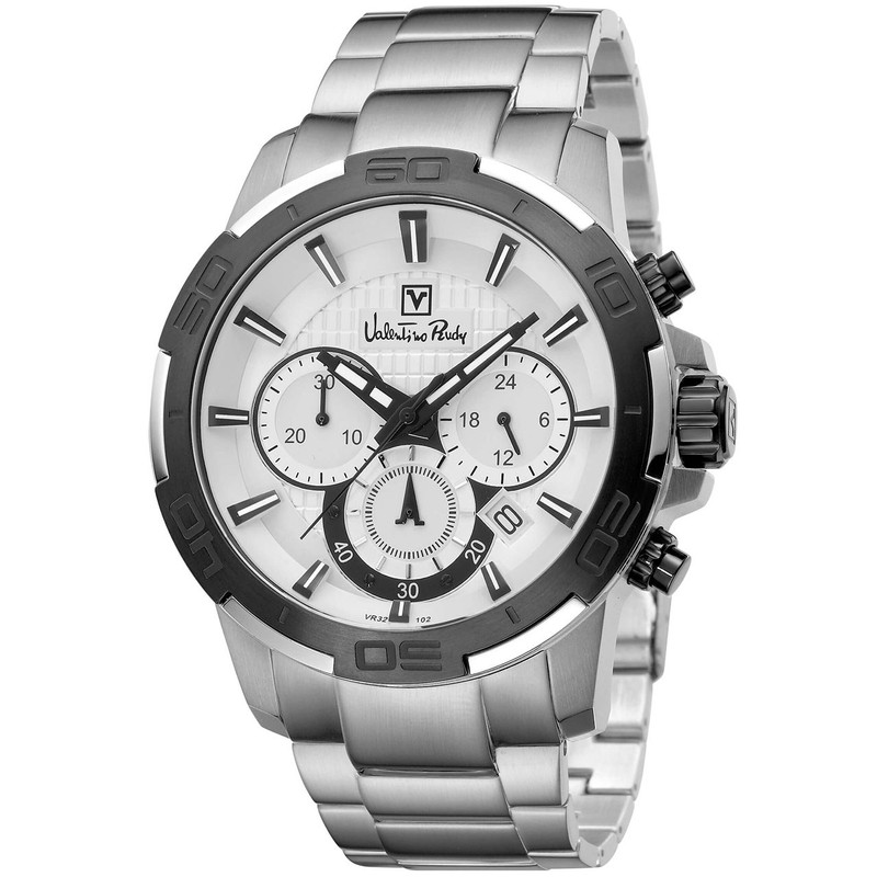 ساعت مچی عقربه ای مردانه والنتینو رودی مدل VR102-1312-نقرهای ساعت مچی عقربه ای مردانه والنتینو رودی مدل VR102-1312-نقرهای