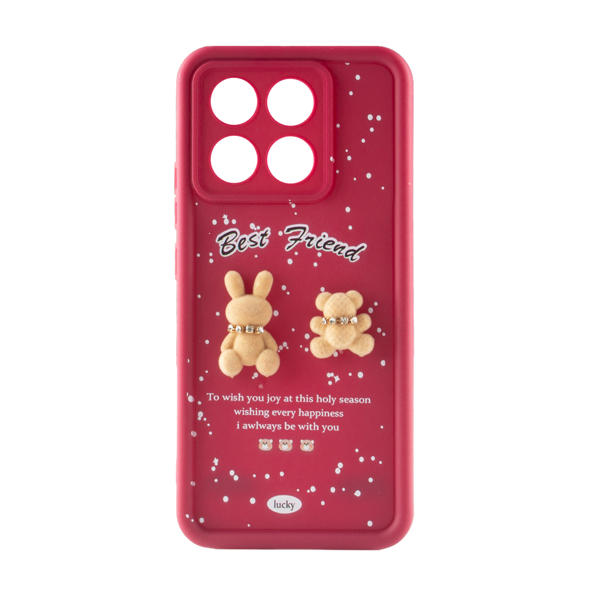 کاور گوشی پوکو X6 Pro 5G زیفرند مدل Best Friend-قرمز کاور گوشی پوکو X6 Pro 5G زیفرند مدل Best Friend-قرمز