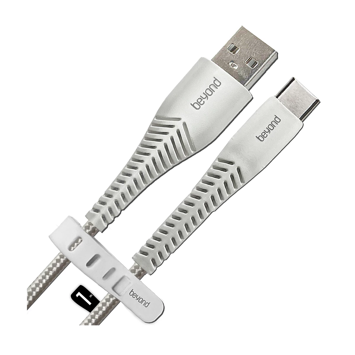 کابل تایپ سی بیاند مدل BUC-301 KF Super Fast Charge طول 1 متر -مشکی کابل تایپ سی بیاند مدل BUC-301 KF Super Fast Charge طول 1 متر -مشکی