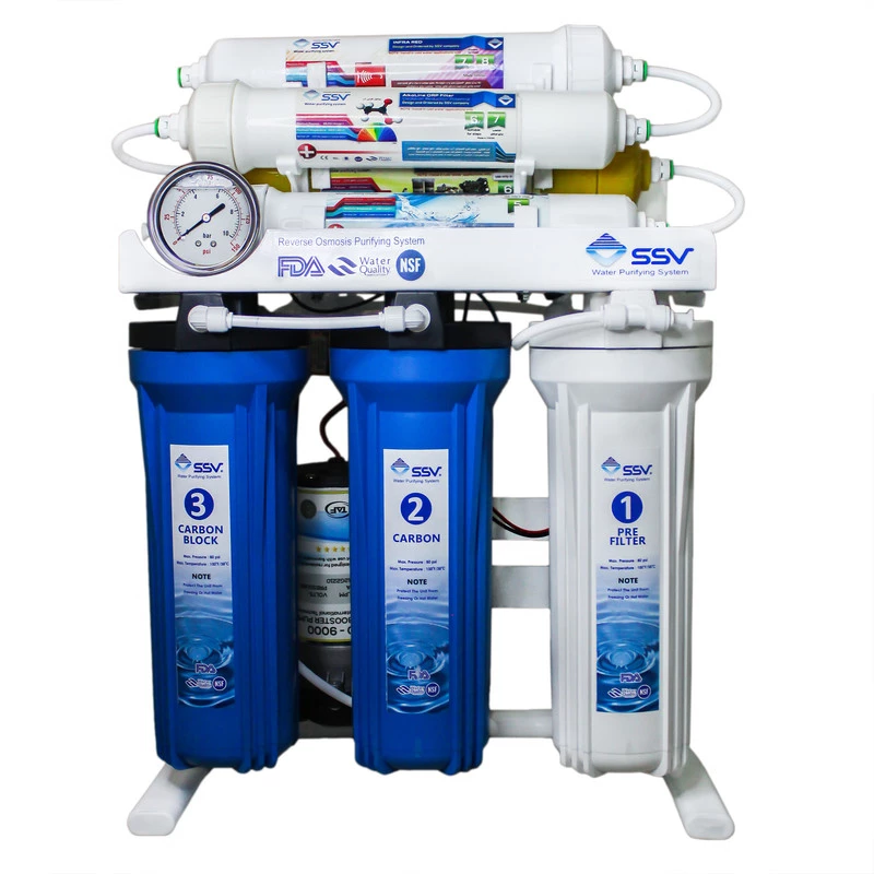 دستگاه تصفیه کننده آب اس اس وی مدل MaxBlue x800-آبی دستگاه تصفیه کننده آب اس اس وی مدل MaxBlue x800-آبی