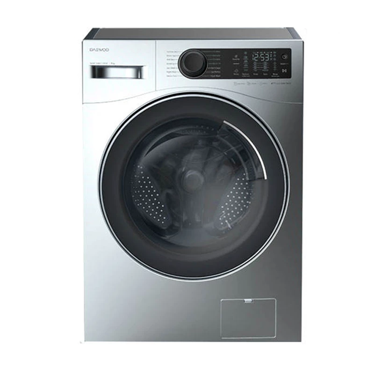 ماشین لباسشویی دوو 9 کیلویی مدل LM-990S-نقره‌ای