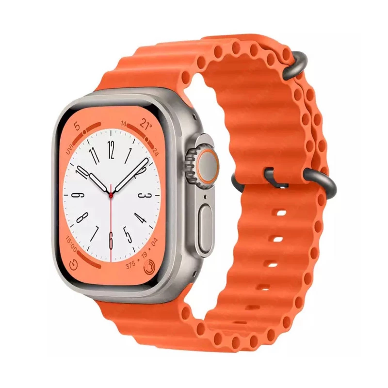 بند اپل واچ 42-44-45 میلی متری مدل Ocean-زرد