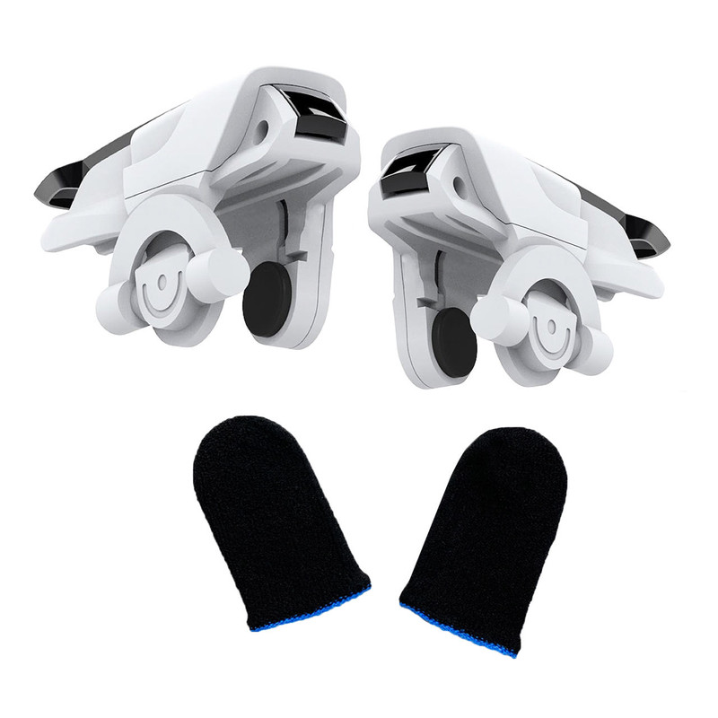 دسته بازی Pubg مدل Rasin به همراه آستین کنترل کننده انگشت-چند رنگ  دسته بازی Pubg مدل Rasin به همراه آستین کنترل کننده انگشت-چند رنگ