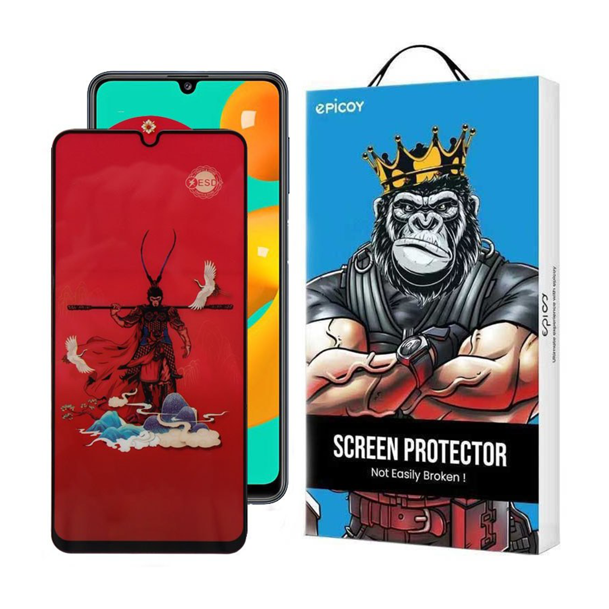 محافظ صفحه نمایش اپیکوی مدل Monkey King مناسب برای گوشی موبایل سامسونگ Galaxy A31 4G/ A30 4G/ A30s 4G/ A50s/ A20 4G محافظ صفحه نمایش اپیکوی مدل Monkey King مناسب برای گوشی موبایل سامسونگ Galaxy A31 4G/ A30 4G/ A30s 4G/ A50s/ A20 4G