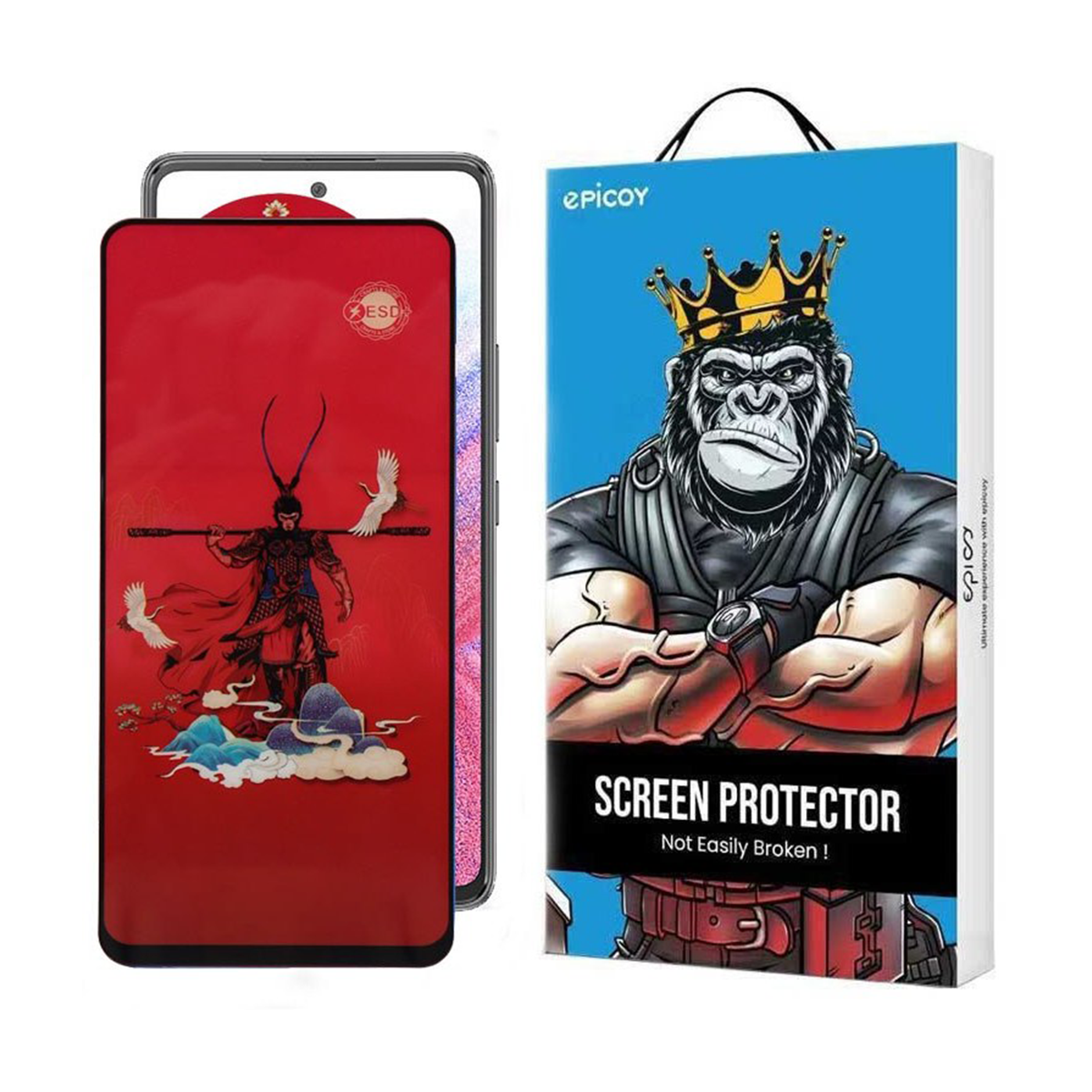 محافظ صفحه نمایش اپیکوی مدل Monkey King مناسب برای گوشی موبایل سامسونگ Galaxy A11 محافظ صفحه نمایش اپیکوی مدل Monkey King مناسب برای گوشی موبایل سامسونگ Galaxy A11