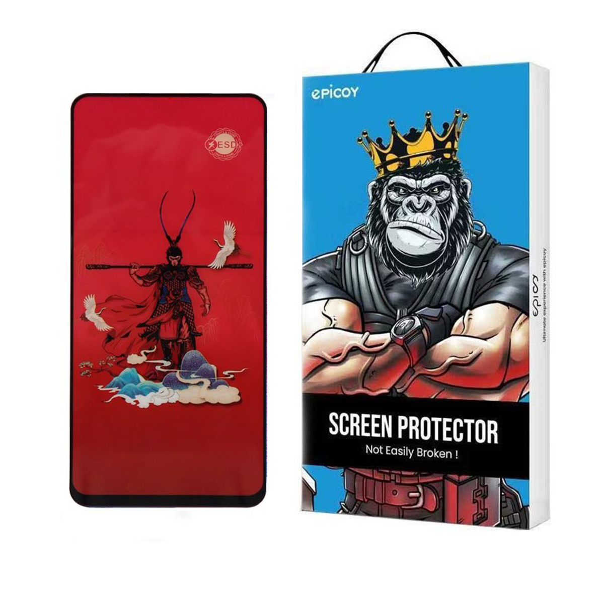 محافظ صفحه نمایش اپیکوی مدل Monkey King مناسب برای گوشی موبایل اپل iPhone 14 Pro Max محافظ صفحه نمایش اپیکوی مدل Monkey King مناسب برای گوشی موبایل اپل iPhone 14 Pro Max