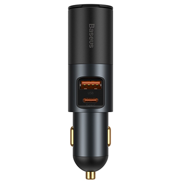  شارژر فندکی باسئوس مدل CCBT-DOG-مشکی