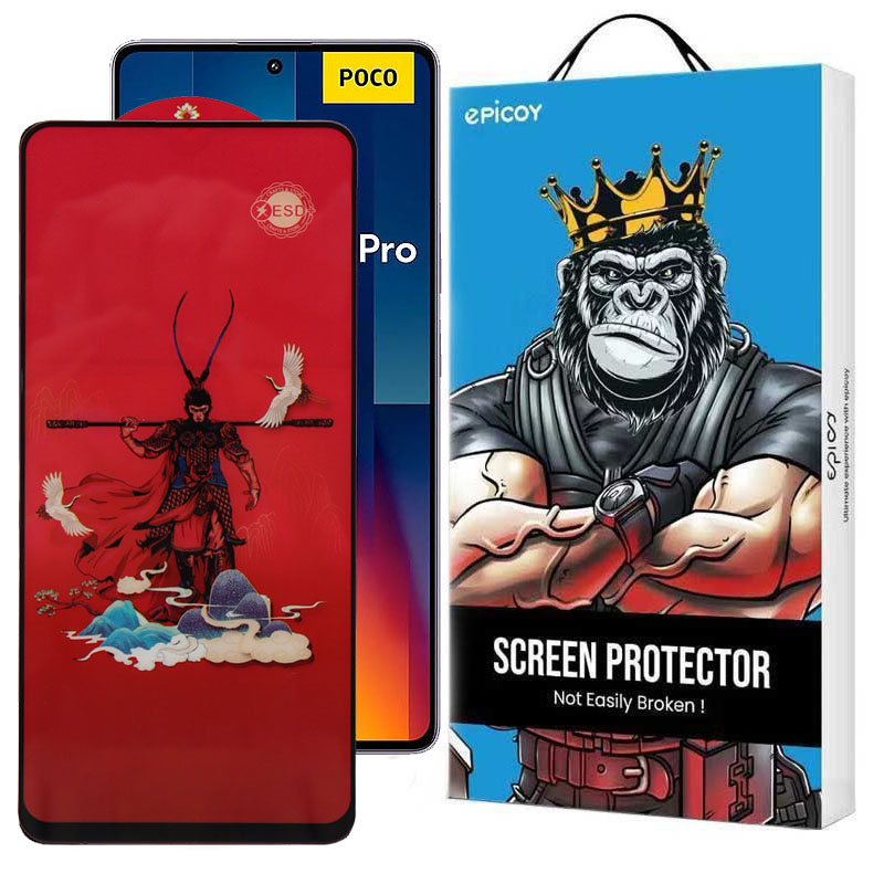محافظ صفحه نمایش اپیکوی مدل Monkey King مناسب برای گوشی موبایل شیائومی Poco M6 Pro 4G/ X6 Pro 5G/ X6 5G/ X5 Pro/ X5/ X4 Pro 5G/ X3 Pro/ X3 NFC/ X3 محافظ صفحه نمایش اپیکوی مدل Monkey King مناسب برای گوشی موبایل شیائومی Poco M6 Pro 4G/ X6 Pro 5G/ X6 5G/ X5 Pro/ X5/ X4 Pro 5G/ X3 Pro/ X3 NFC/ X3
