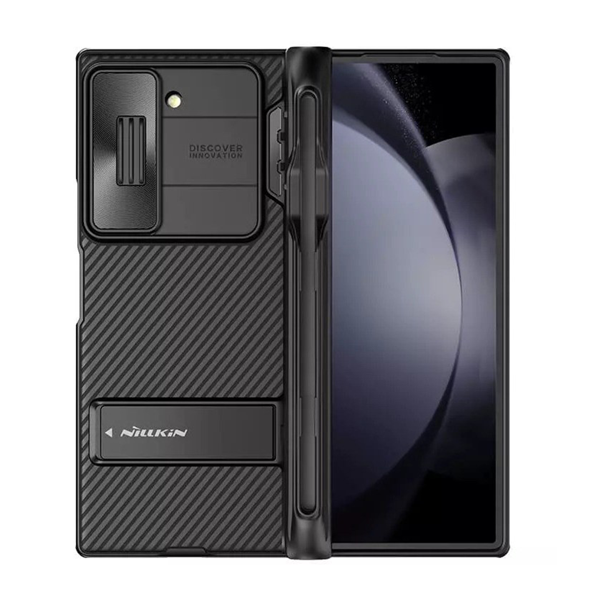 کاور نیلکین مدل Camshield Fold S-Pen Holder مناسب برای گوشی موبایل سامسونگ Galaxy Z Fold 6    کاور نیلکین مدل Camshield Fold S-Pen Holder مناسب برای گوشی موبایل سامسونگ Galaxy Z Fold 6