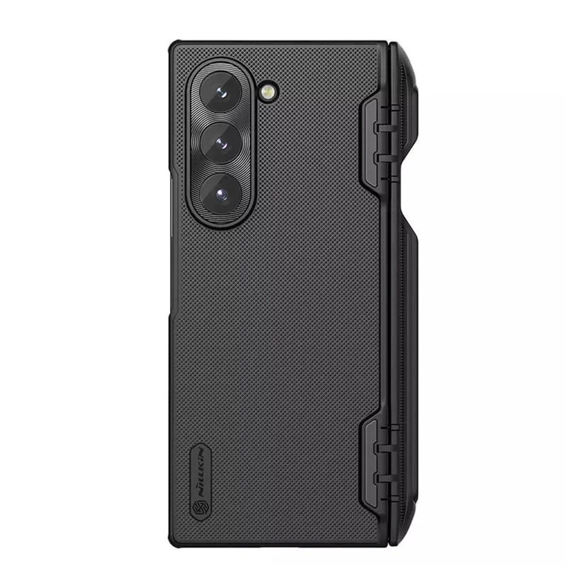 کاور گوشی سامسونگ Galaxy Z Fold 6 نیلکین مدل Super Frosted Shield Pen Holder-مشکی