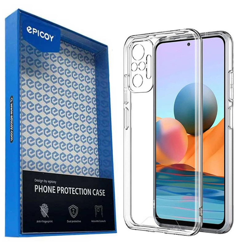کاور اپیکوی مدل Transparent Clear مناسب برای گوشی موبایل شیائومی Redmi Note 10 Pro 4G کاور اپیکوی مدل Transparent Clear مناسب برای گوشی موبایل شیائومی Redmi Note 10 Pro 4G