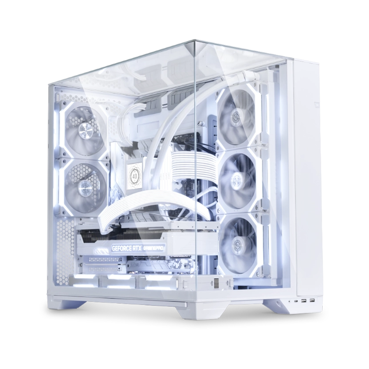 کیس کامپیوتر لیان لی مدل O11 VISION White کیس کامپیوتر لیان لی مدل O11 VISION White