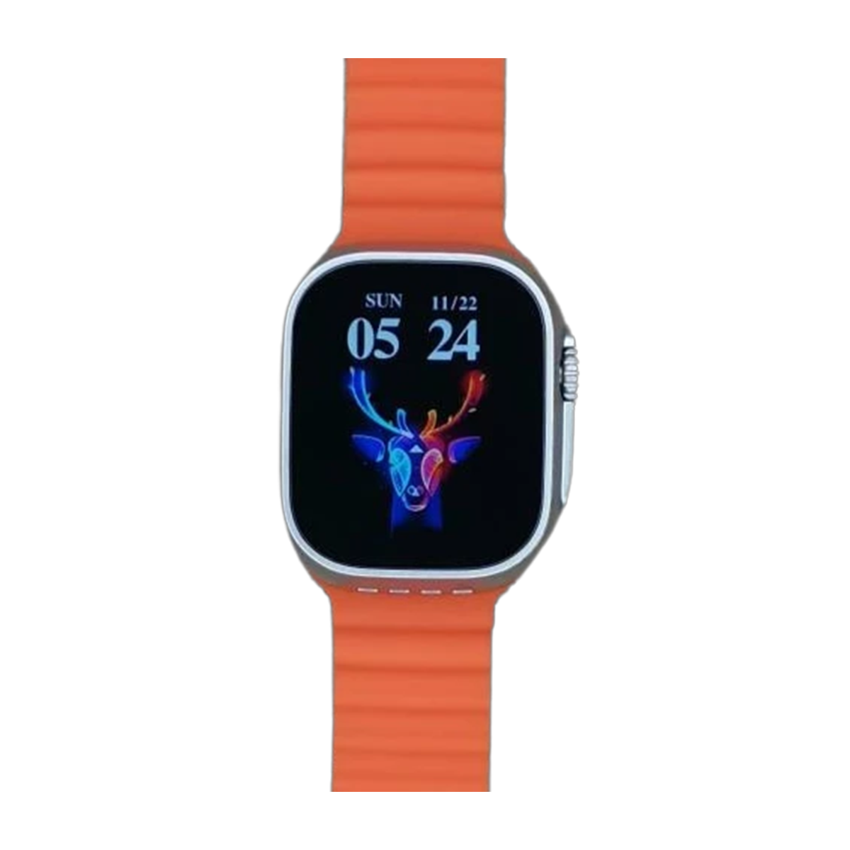 ساعت هوشمند وونلکس مدل GS39 ultra 4G-بدنه تیتانیوم بند نارنجی ساعت هوشمند وونلکس مدل GS39 ultra 4G-بدنه تیتانیوم بند نارنجی