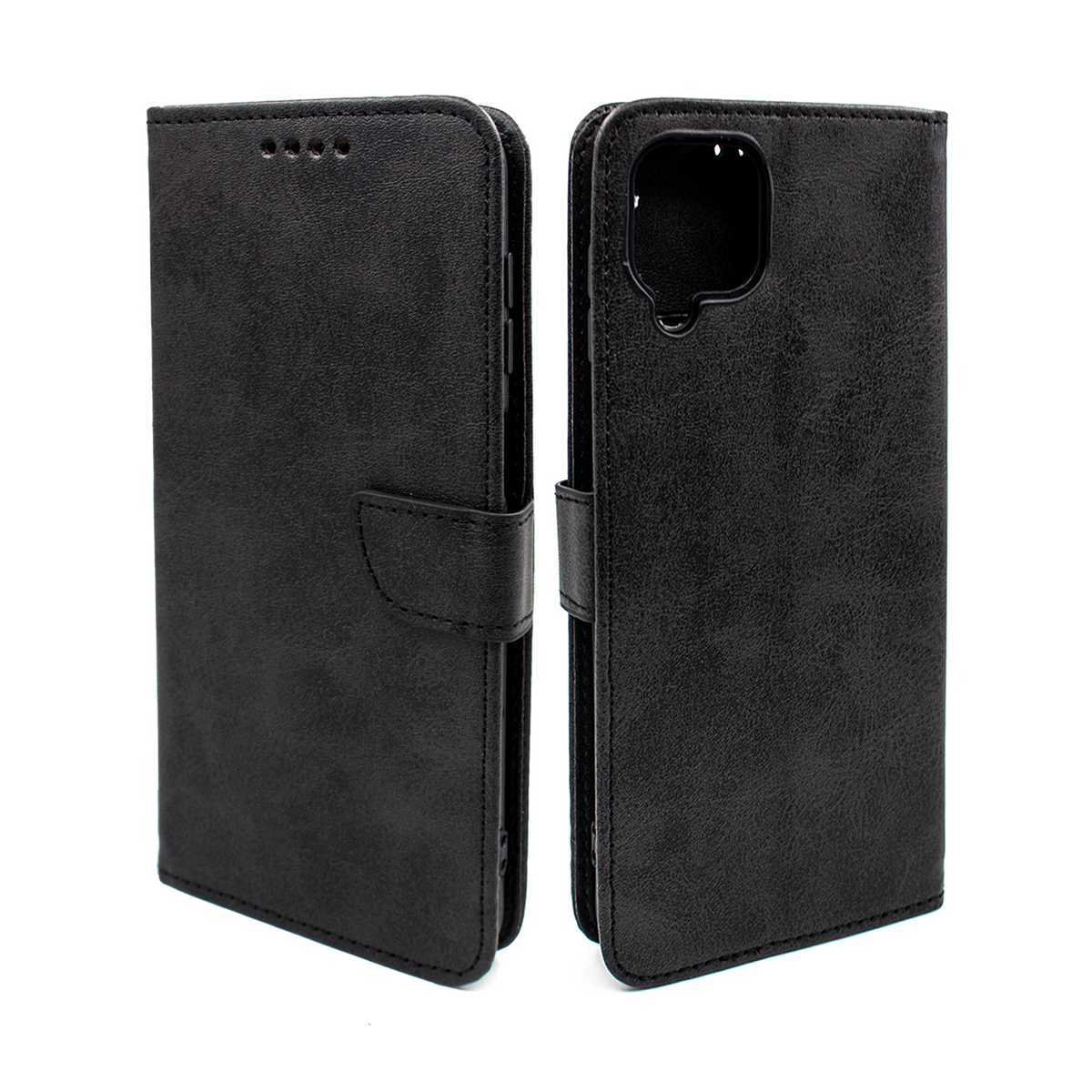 کیف کلاسوری گوشی سامسونگ Galaxy A12 مدل مگنتی جاکارتی محافظ لنزدار  کیف کلاسوری گوشی سامسونگ Galaxy A12 مدل مگنتی جاکارتی محافظ لنزدار