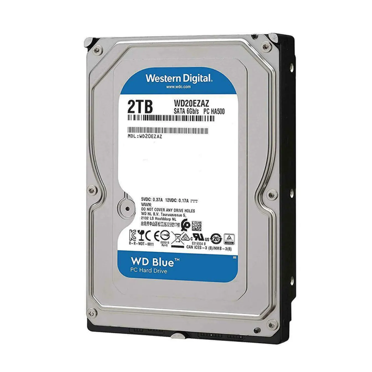 هارددیسک اینترنال وسترن دیجیتال مدل Blue WD20EZAZ ظرفیت 2 ترابایت-آبی هارددیسک اینترنال وسترن دیجیتال مدل Blue WD20EZAZ ظرفیت 2 ترابایت-آبی