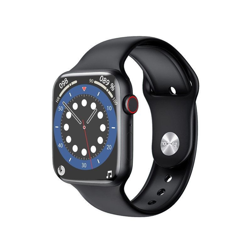 ساعت هوشمند هوکو مدل Y5 PRO-بدنه مشکی بند مشکی ساعت هوشمند هوکو مدل Y5 PRO-بدنه مشکی بند مشکی