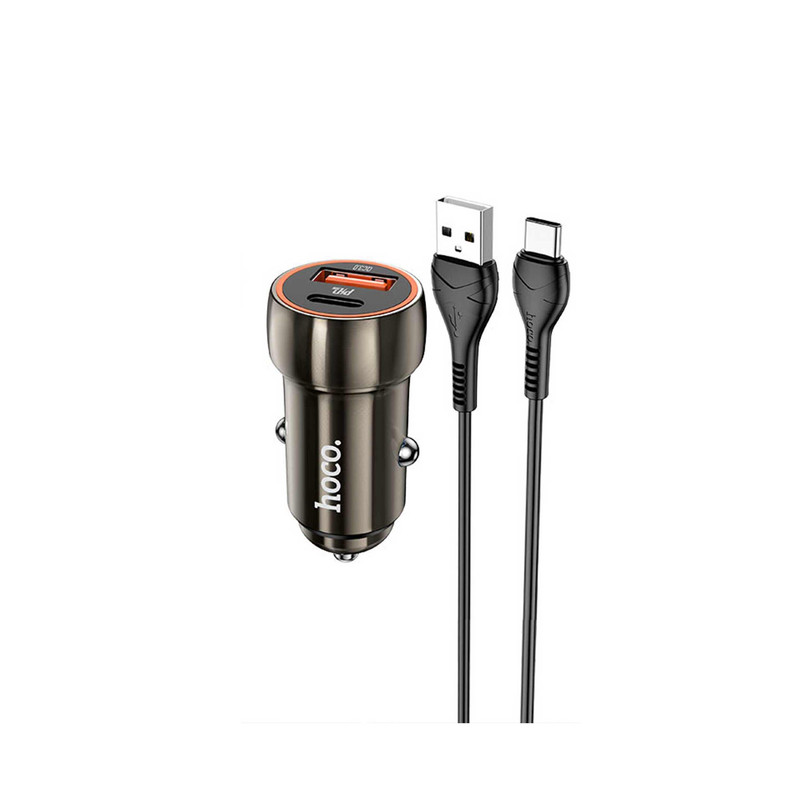 شارژر فندکی 20 وات هوکو مدل Z46A به همراه کابل تبدیل تایپ سی شارژر فندکی 20 وات هوکو مدل Z46A به همراه کابل تبدیل تایپ سی