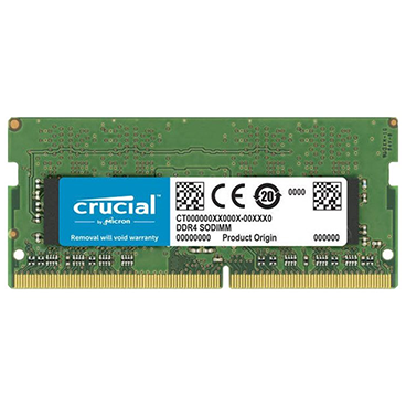 رم لپ تاپ DDR4 تک کاناله 3200 مگاهرتز CL22 کروشیال ظرفیت 32 گیگابایت رم لپ تاپ DDR4 تک کاناله 3200 مگاهرتز CL22 کروشیال ظرفیت 32 گیگابایت