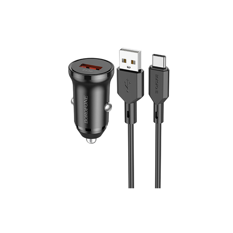 شارژر فندکی بروفون مدل BZ18 QC3.0 شارژر فندکی بروفون مدل BZ18 QC3.0