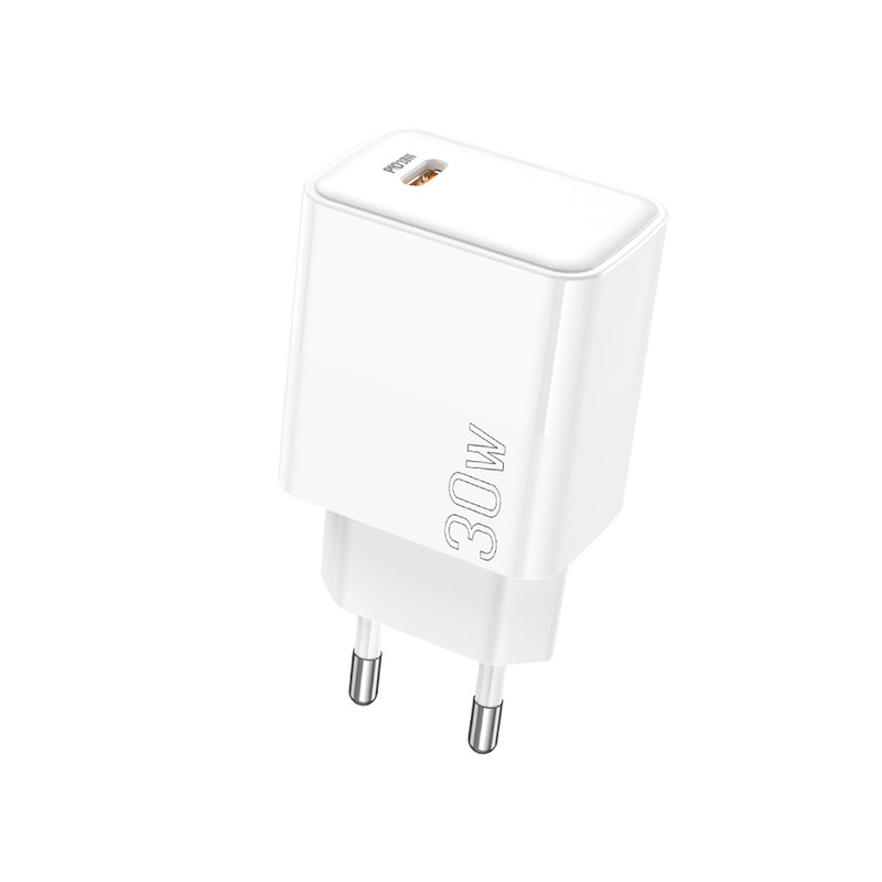 شارژر دیواری 30 وات بروفون مدل BA77A USB PD  شارژر دیواری 30 وات بروفون مدل BA77A USB PD