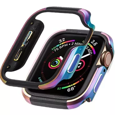 کاور اپل واچ کی دوو مدل DEFENDER مناسب برای اپل واچ سری 7 (41mm)  -آبی روشن  کاور اپل واچ کی دوو مدل DEFENDER مناسب برای اپل واچ سری 7 (41mm)  -آبی روشن