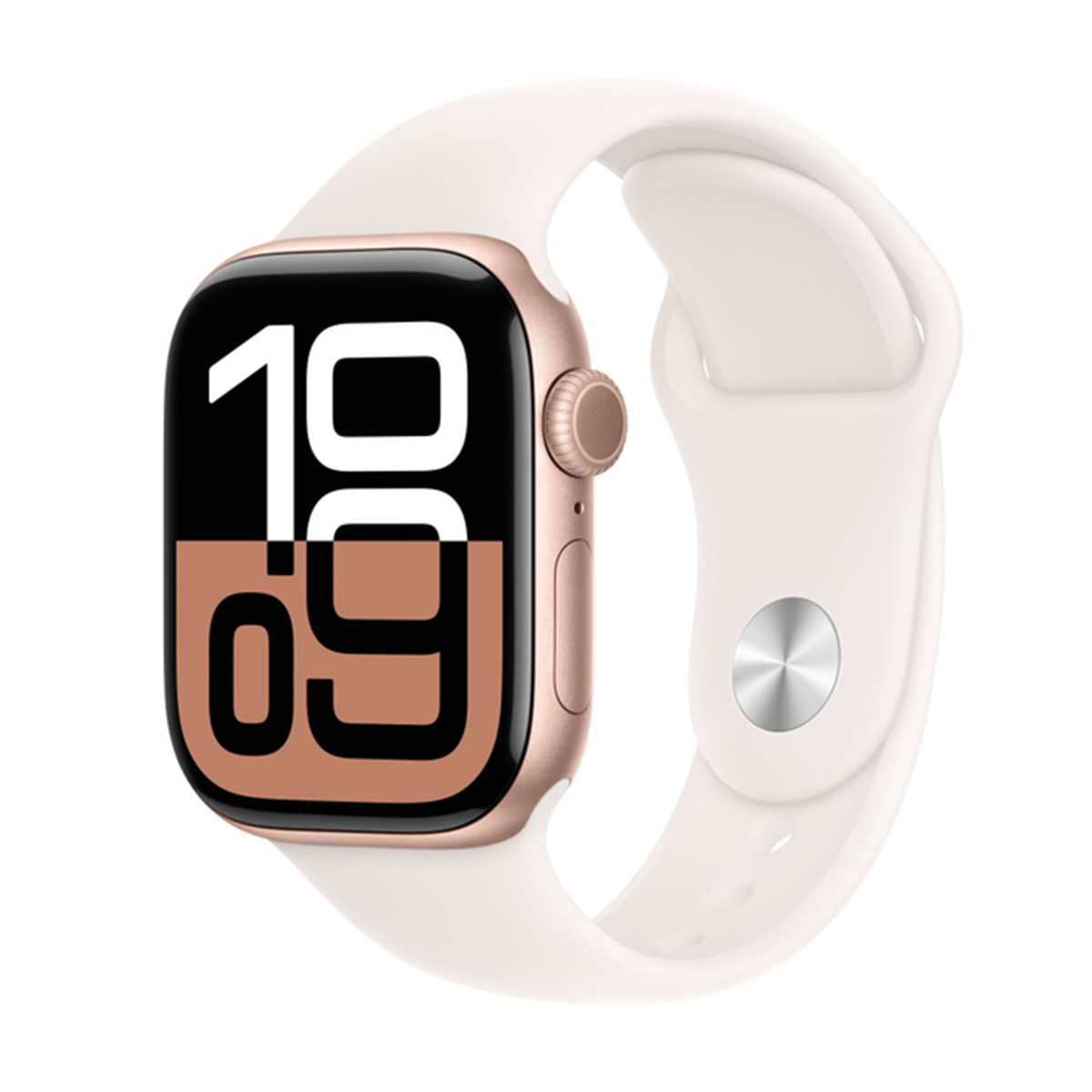 اپل واچ سری 10 آلومینیوم مدل 42 میلی متری با بند سیلیکونی