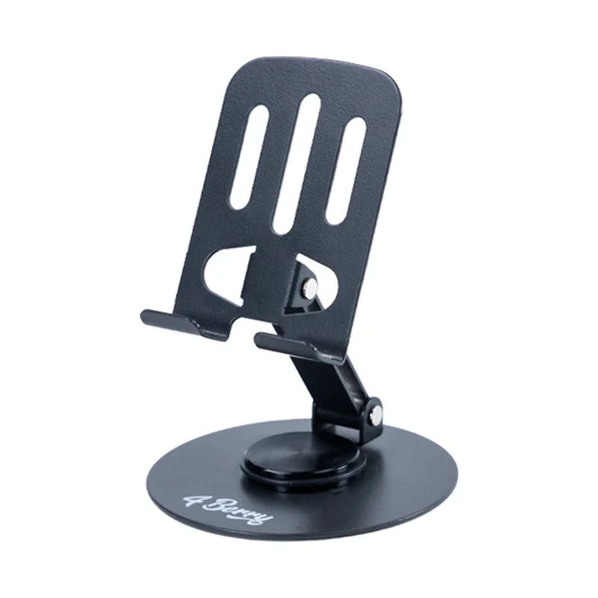 پایه نگهدارنده گوشی مدل 4berry فلزی چرخان-خاکستری پایه نگهدارنده گوشی مدل 4berry فلزی چرخان-خاکستری