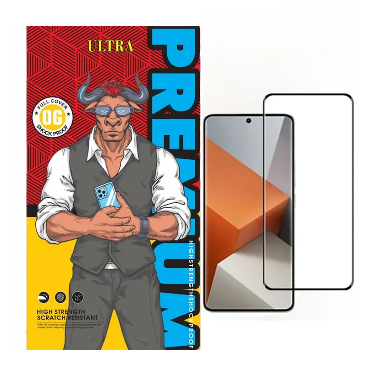 گلس گوشی شیائومی Redmi Note 14 Pro Plus اولترا مدل فول چسب 9H گلس گوشی شیائومی Redmi Note 14 Pro Plus اولترا مدل فول چسب 9H