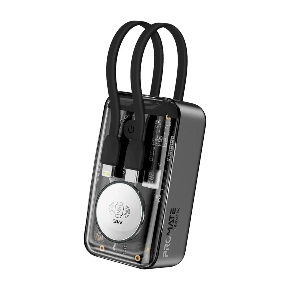 پاوربانک پرومیت مدل MAVRIX ظرفیت 10000 میلی‌آمپرساعت