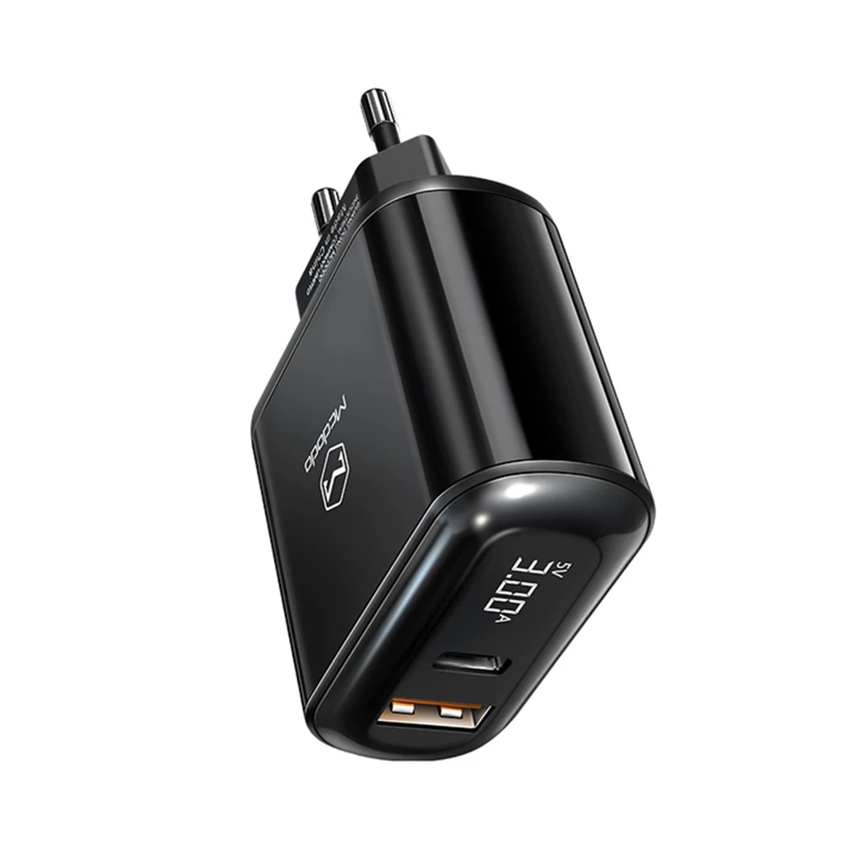 شارژر دیواری مک دودو مدل LCH-717-مشکی شارژر دیواری مک دودو مدل LCH-717-مشکی