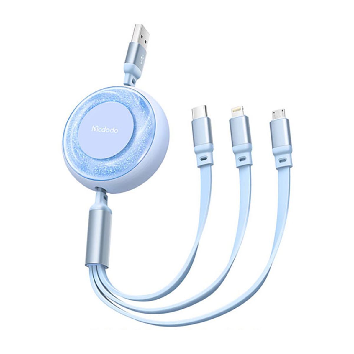 کابل چند سر مک دو دو  مدل CA-3730-آبی  کابل چند سر مک دو دو  مدل CA-3730-آبی