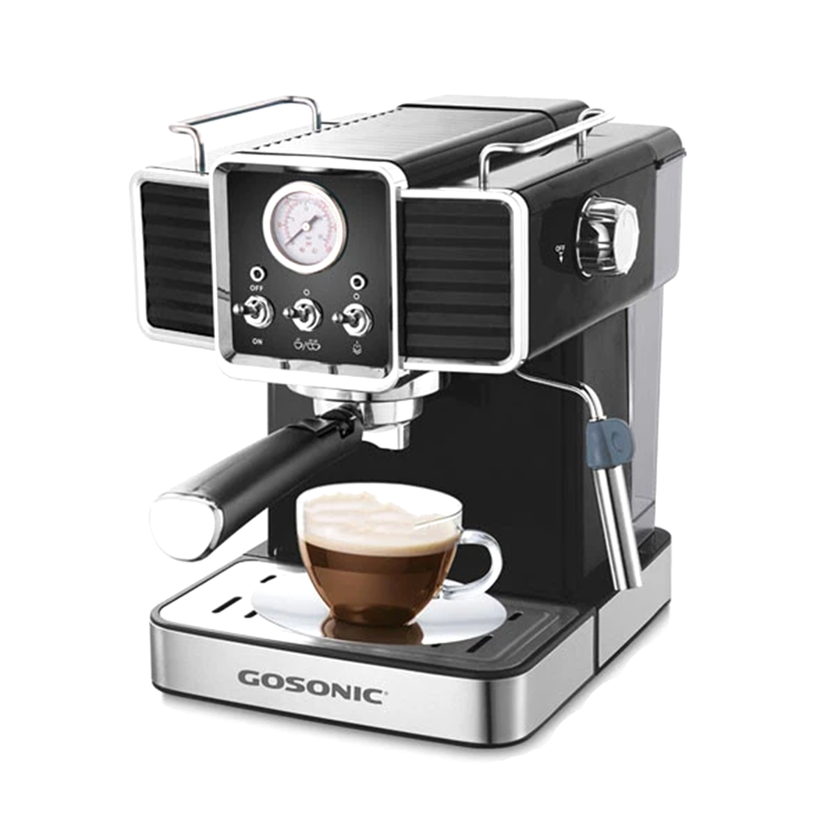 اسپرسو ساز گوسونیک مدل GEM-868 اسپرسو ساز گوسونیک مدل GEM-868