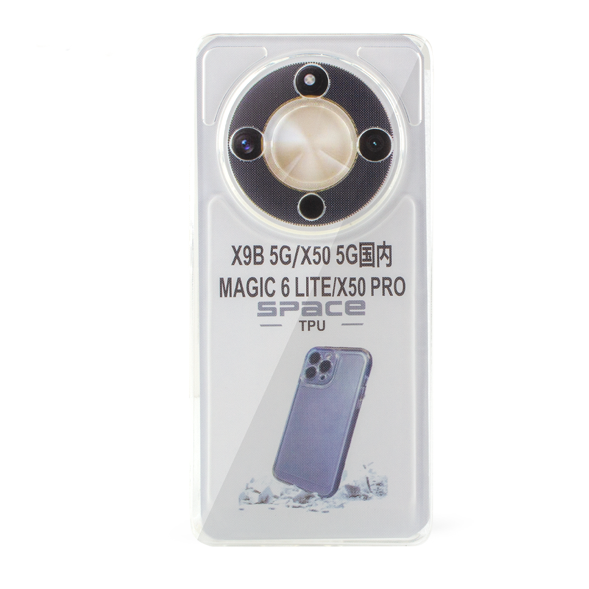 کاور گوشی آنر X9B 5G زیفرند مدل ژله ای-بی رنگ شفاف کاور گوشی آنر X9B 5G زیفرند مدل ژله ای-بی رنگ شفاف