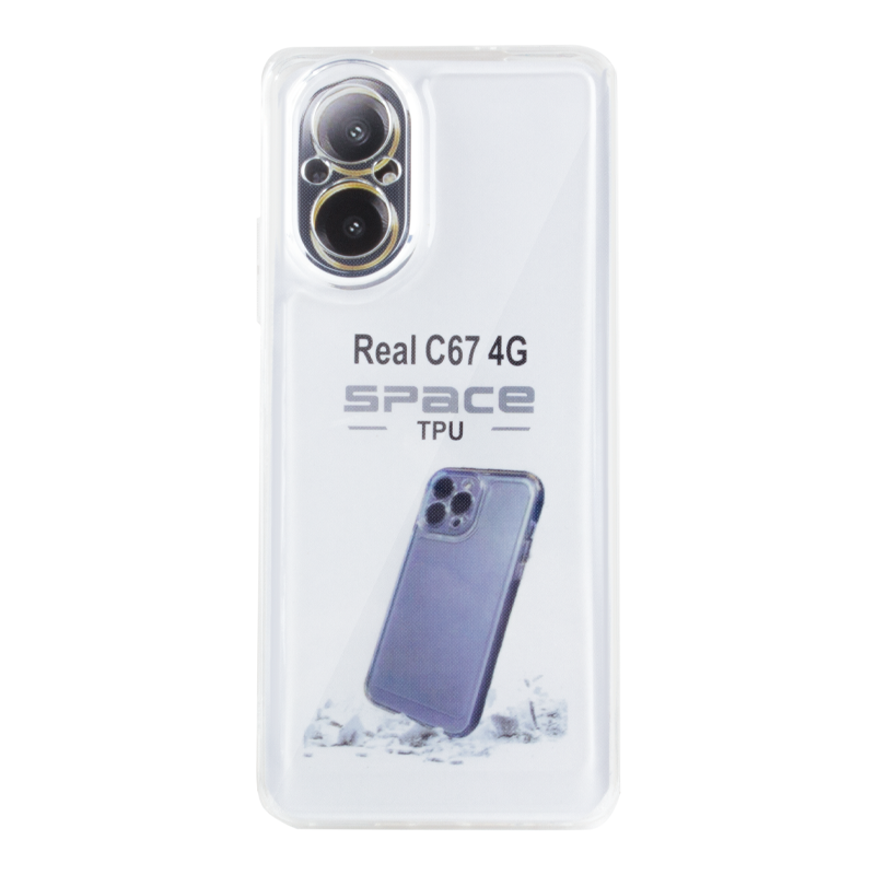 کاور گوشی ریلمی Realme C67 4G زیفرند مدل ژله ای-بی رنگ شفاف کاور گوشی ریلمی Realme C67 4G زیفرند مدل ژله ای-بی رنگ شفاف