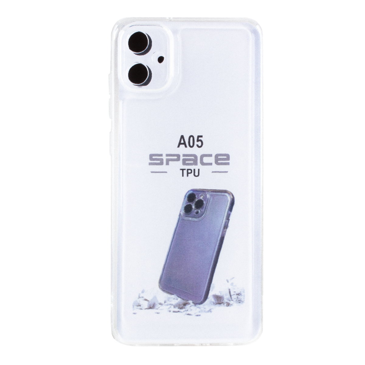 کاور گوشی سامسونگ Galaxy A05 زیفرند مدل ژله ای-بی رنگ شفاف کاور گوشی سامسونگ Galaxy A05 زیفرند مدل ژله ای-بی رنگ شفاف