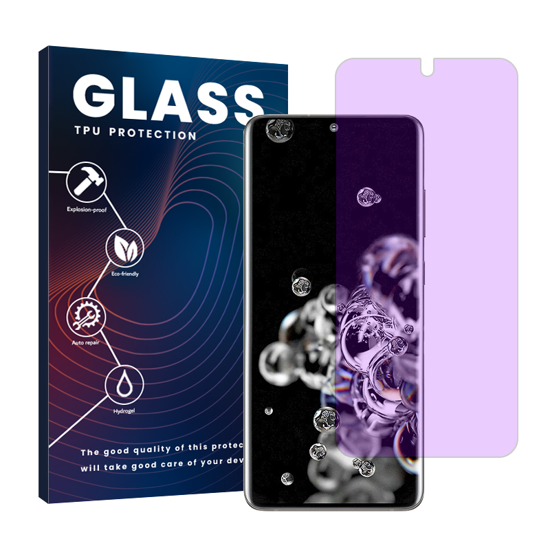 محافظ صفحه نمایش ضداشعه بنفش گلس مدل Resistant مناسب برای گوشی موبایل سامسونگ Galaxy S20 Ultra محافظ صفحه نمایش ضداشعه بنفش گلس مدل Resistant مناسب برای گوشی موبایل سامسونگ Galaxy S20 Ultra