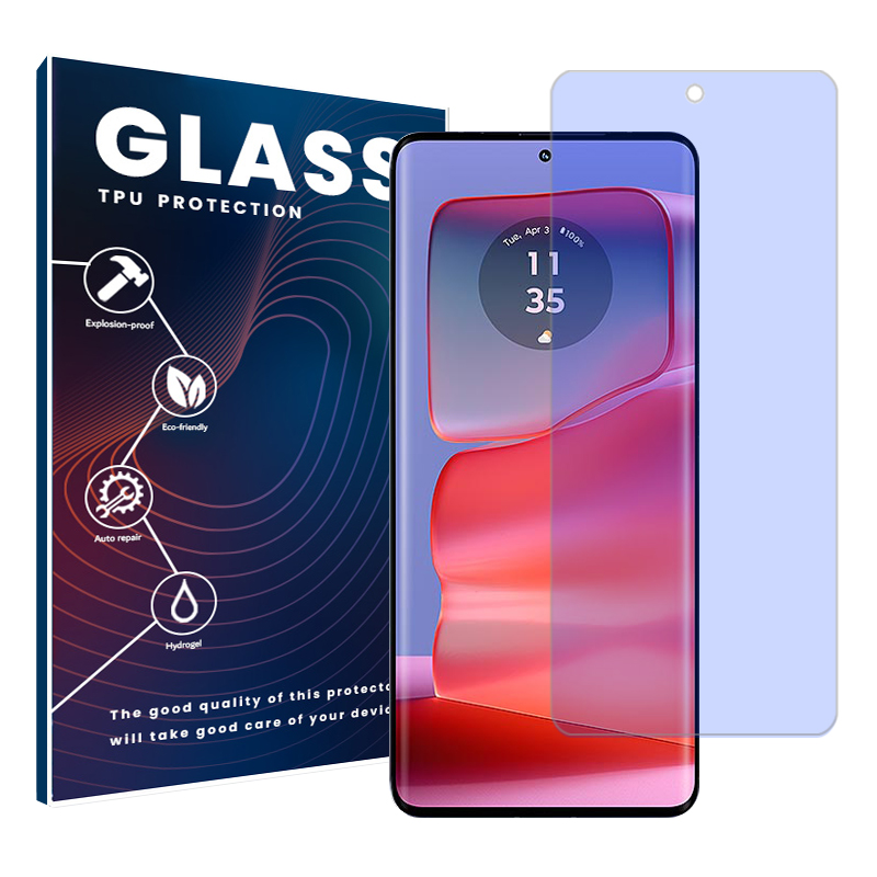 محافظ صفحه نمایش ضداشعه آبی گلس مدل Resistant مناسب برای گوشی موبایل موتورولا Edge 50 Pro محافظ صفحه نمایش ضداشعه آبی گلس مدل Resistant مناسب برای گوشی موبایل موتورولا Edge 50 Pro