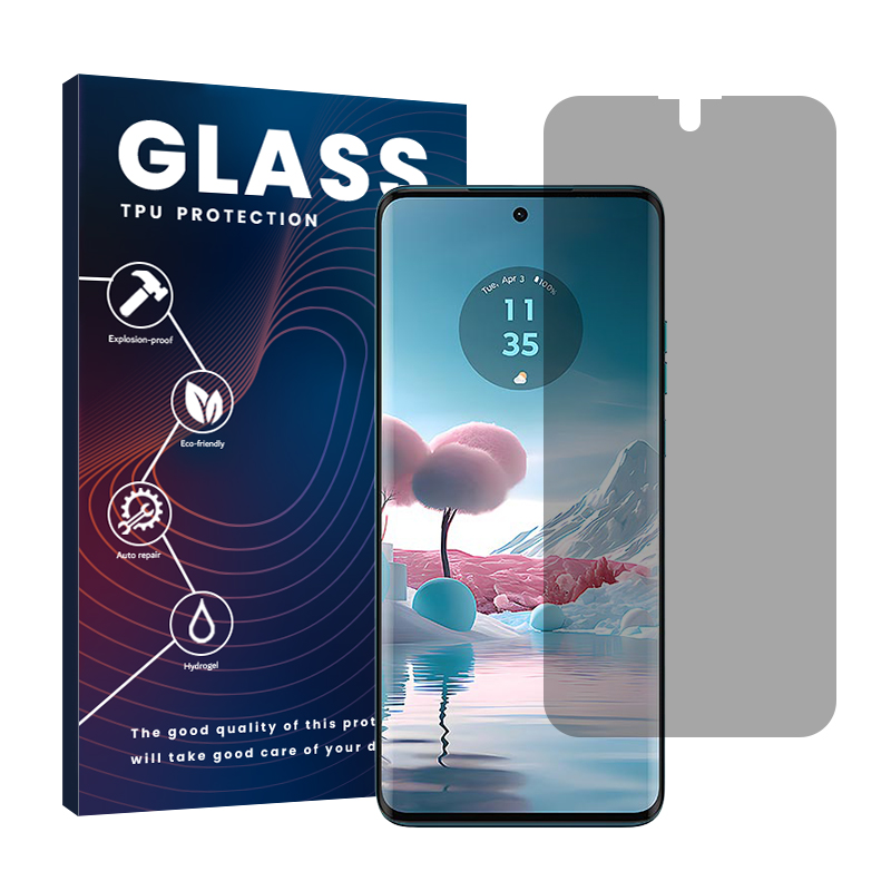 محافظ صفحه نمایش حریم شخصی گلس مدل HyPRV مناسب برای گوشی موبایل موتورولا Edge 40 Neo محافظ صفحه نمایش حریم شخصی گلس مدل HyPRV مناسب برای گوشی موبایل موتورولا Edge 40 Neo