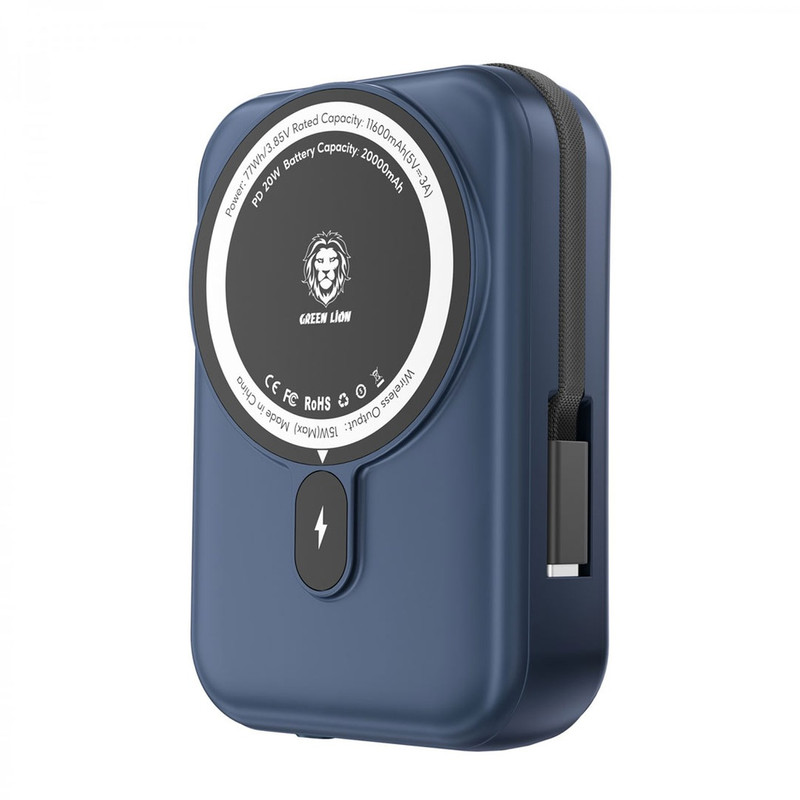 پاوربانک گرین لاین مدل Monaco 20000 میلی آمپر ساعت-سرمهای پاوربانک گرین لاین مدل Monaco 20000 میلی آمپر ساعت-سرمهای