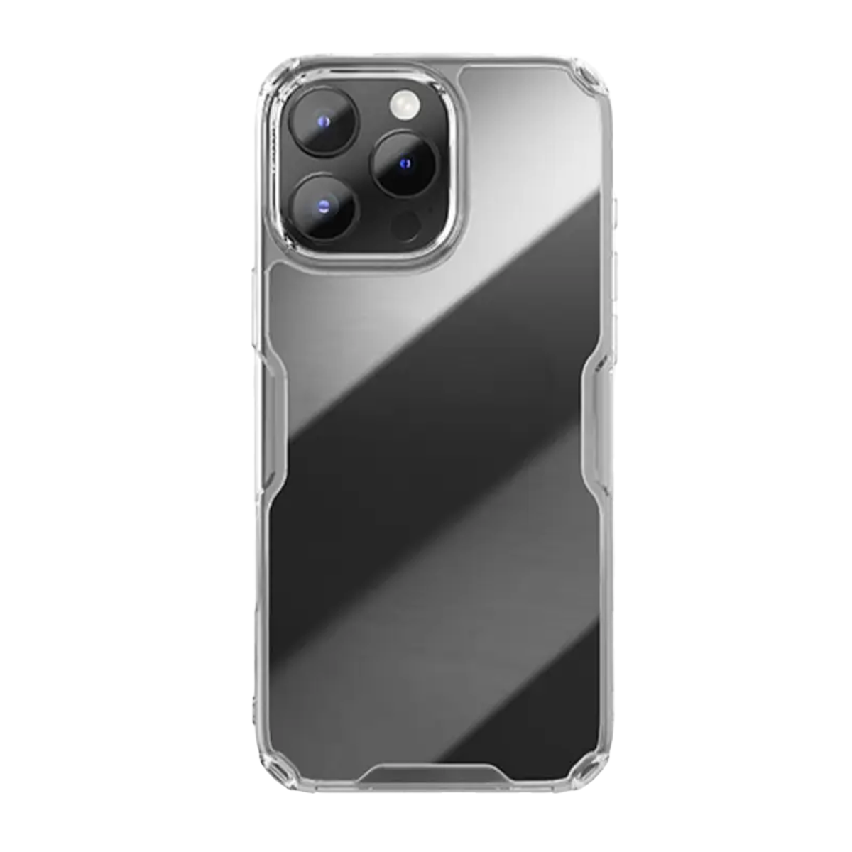 کاور گوشی اپل iPhone 16 Pro نیلکین مدل Nature TPU Pro-بی رنگ کاور گوشی اپل iPhone 16 Pro نیلکین مدل Nature TPU Pro-بی رنگ