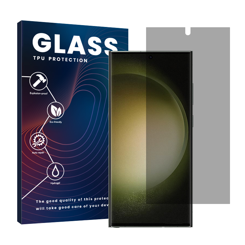 محافظ صفحه نمایش حریم شخصی گلس مدل Resistant مناسب برای گوشی موبایل سامسونگ Galaxy S23 Ultra محافظ صفحه نمایش حریم شخصی گلس مدل Resistant مناسب برای گوشی موبایل سامسونگ Galaxy S23 Ultra