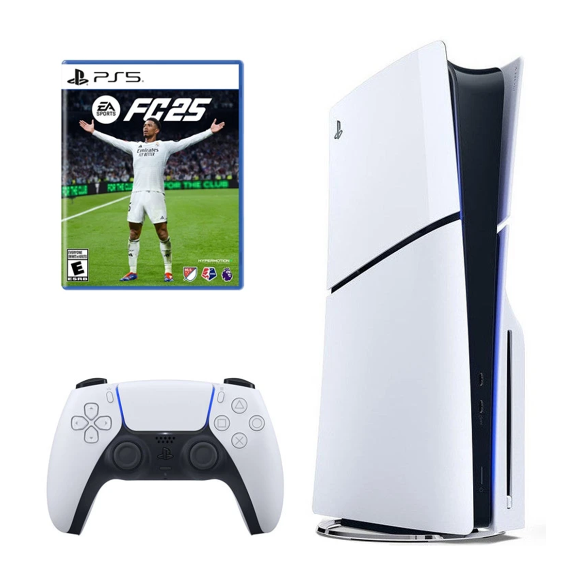 پلی استیشن 5 اسلیم دیسک خور آسیا سفید 1 ترابایت به همراه بازی EA Sports FC 25 پلی استیشن 5 اسلیم دیسک خور آسیا سفید 1 ترابایت به همراه بازی EA Sports FC 25