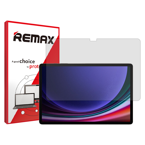محافظ صفحه نمایش شفاف ریمکس مدل Resistant مناسب برای تبلت سامسونگ Galaxy Tab S9 Plus محافظ صفحه نمایش شفاف ریمکس مدل Resistant مناسب برای تبلت سامسونگ Galaxy Tab S9 Plus