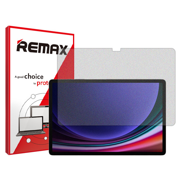محافظ صفحه نمایش مات ریمکس مدل Resistant مناسب برای تبلت سامسونگ Galaxy Tab S9 Plus محافظ صفحه نمایش مات ریمکس مدل Resistant مناسب برای تبلت سامسونگ Galaxy Tab S9 Plus