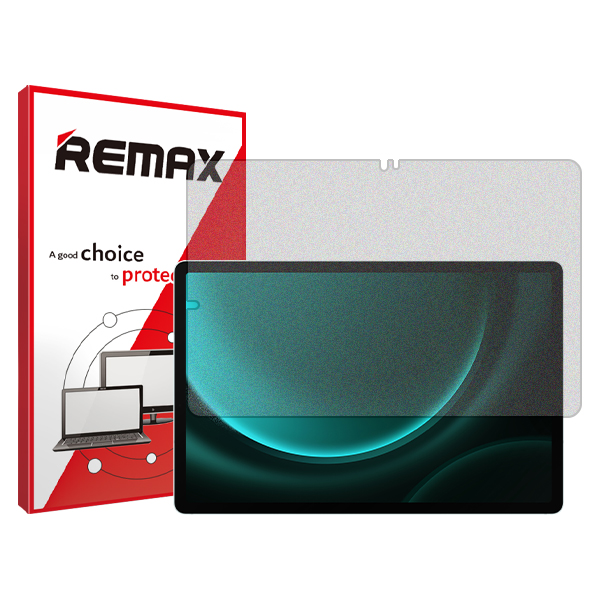 محافظ صفحه نمایش مات ریمکس مدل Resistant مناسب برای تبلت سامسونگ Galaxy Tab S9 FE Plus محافظ صفحه نمایش مات ریمکس مدل Resistant مناسب برای تبلت سامسونگ Galaxy Tab S9 FE Plus