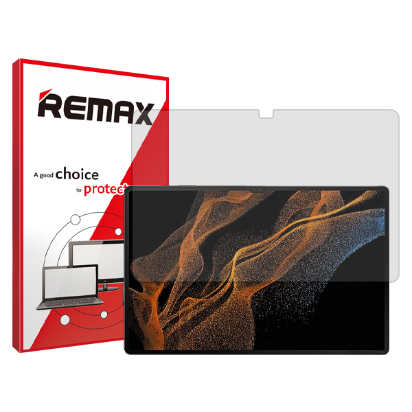 محافظ صفحه نمایش شفاف ریمکس مدل Resistant مناسب برای تبلت سامسونگ Galaxy Tab S8 Ultra محافظ صفحه نمایش شفاف ریمکس مدل Resistant مناسب برای تبلت سامسونگ Galaxy Tab S8 Ultra