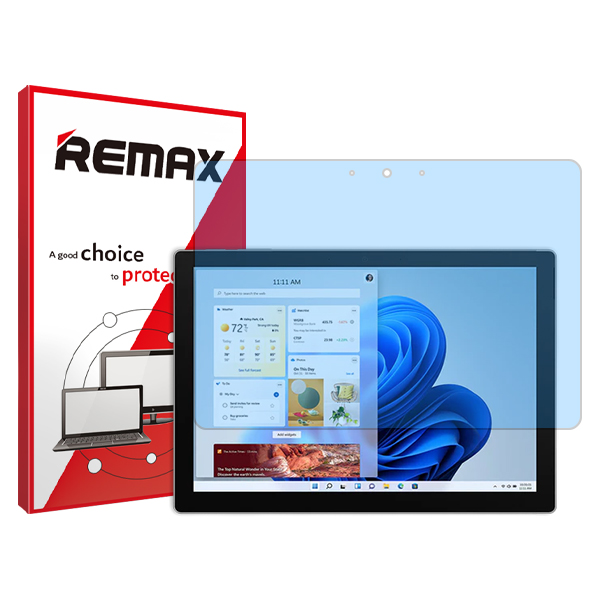 محافظ صفحه نمایش آنتی بلو ریمکس مدل Resistant مناسب برای تبلت مایکروسافت Surface Pro 7 Plus محافظ صفحه نمایش آنتی بلو ریمکس مدل Resistant مناسب برای تبلت مایکروسافت Surface Pro 7 Plus