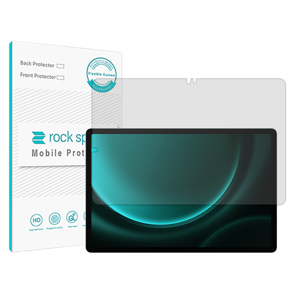 محافظ صفحه نمایش شفاف راک اسپیس مدل Resistant مناسب برای تبلت سامسونگ Galaxy Tab S9 FE Plus محافظ صفحه نمایش شفاف راک اسپیس مدل Resistant مناسب برای تبلت سامسونگ Galaxy Tab S9 FE Plus