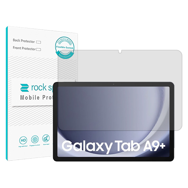 محافظ صفحه نمایش شفاف راک اسپیس مدل Resistant مناسب برای تبلت سامسونگ Galaxy Tab A9 Plus محافظ صفحه نمایش شفاف راک اسپیس مدل Resistant مناسب برای تبلت سامسونگ Galaxy Tab A9 Plus